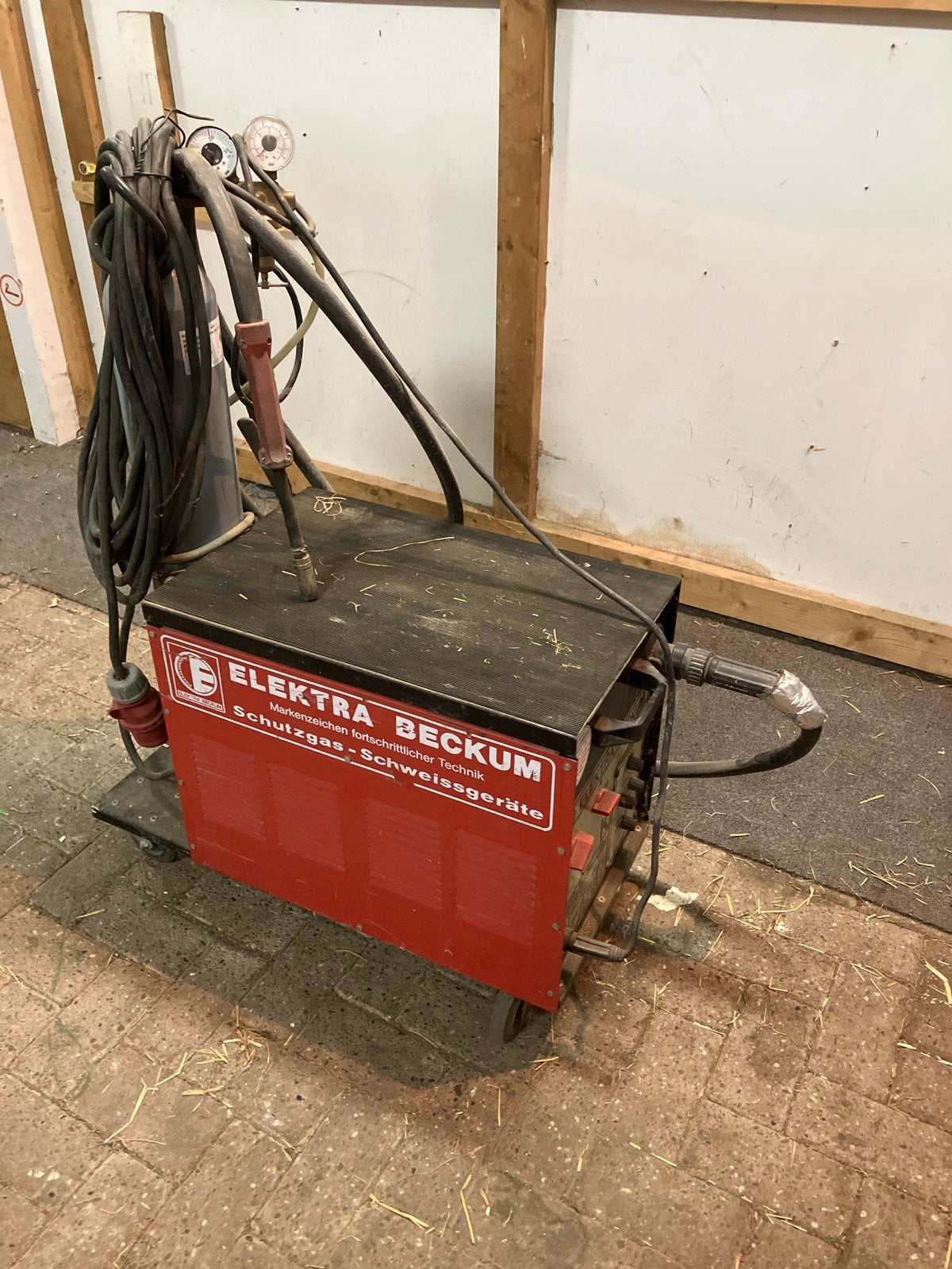 Elektra Beckum MIG/MAG Lasapparaat - Type Co-160/35 ET, Ophalen, Gebruikt, 150 tot 250 ampère, Co2