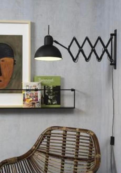 Wandlamp Schaarlamp Romi Tafellamp Uitschuifbare lamp, Huis en Inrichting, Ophalen of Verzenden, Zo goed als nieuw