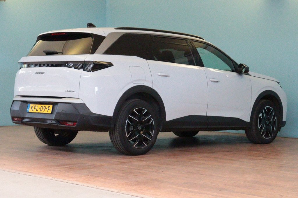 Peugeot 5008 1.2 Hybrid 145 Allure Automaat | 7 PERS | APPCO, Auto's, Peugeot, 145 pk, Gebruikt, 1199 cc, 7 stoelen