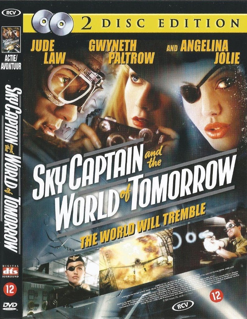 Sky Captain and the World of Tomorrow - 2 Disc Edition, Vanaf 12 jaar, Ophalen of Verzenden, Zo goed als nieuw, Actie