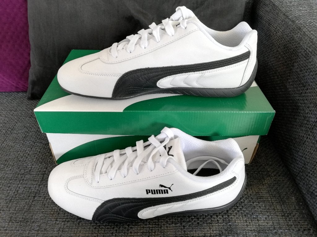 NIEUW: Puma Speedcat Shield Lth wit-zwart Mt. 41, Kleding | Heren, Schoenen, Ophalen, Puma, Wit, Nieuw