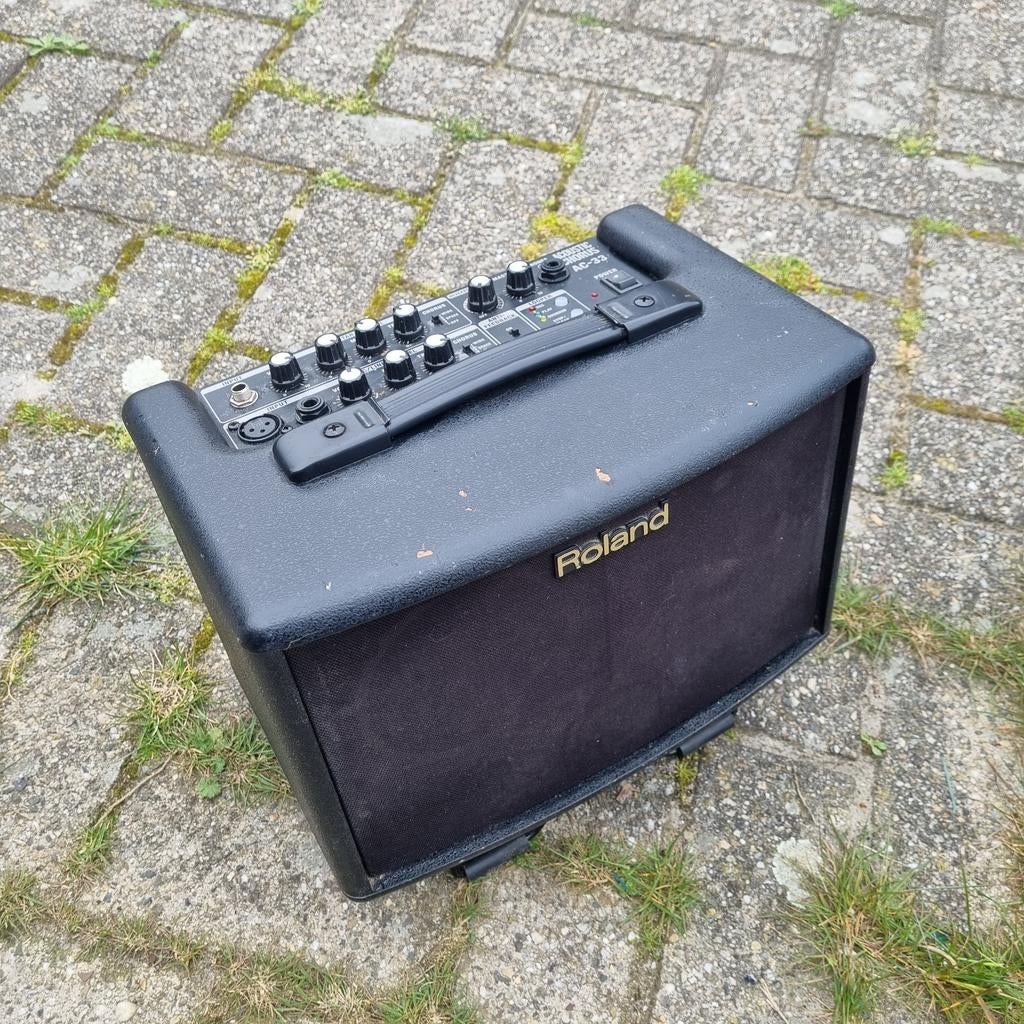 Roland AC-33 Akoestische Gitaarversterker, Ophalen of Verzenden, Minder dan 50 watt