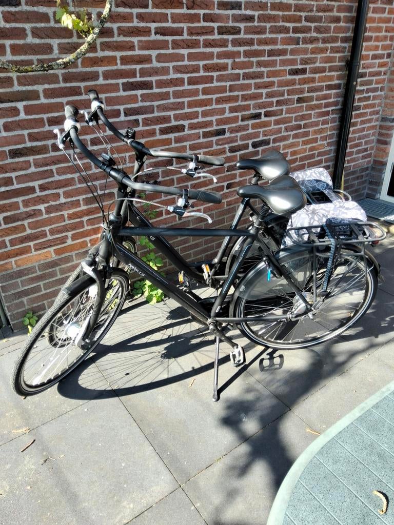 Stel Batavus Wayz Comfort stadsfietsen (dames/heren) 2019, Fietsen en Brommers, Fietsen | Dames | Damesfietsen, Ophalen, Gebruikt