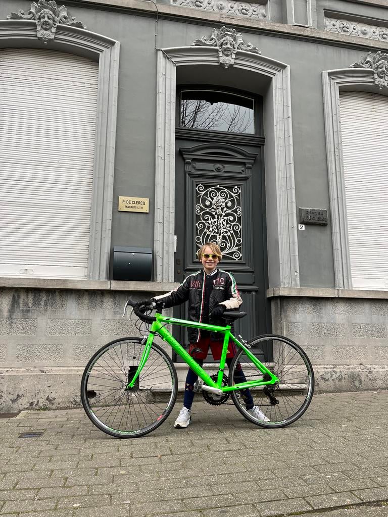 Elite Vuelta Racefiets - Groen - 26 inch - 14 versnellingen, Fietsen en Brommers, Fietsen | Racefietsen, Gebruikt, 26 inch, 10 tot 15 versnellingen