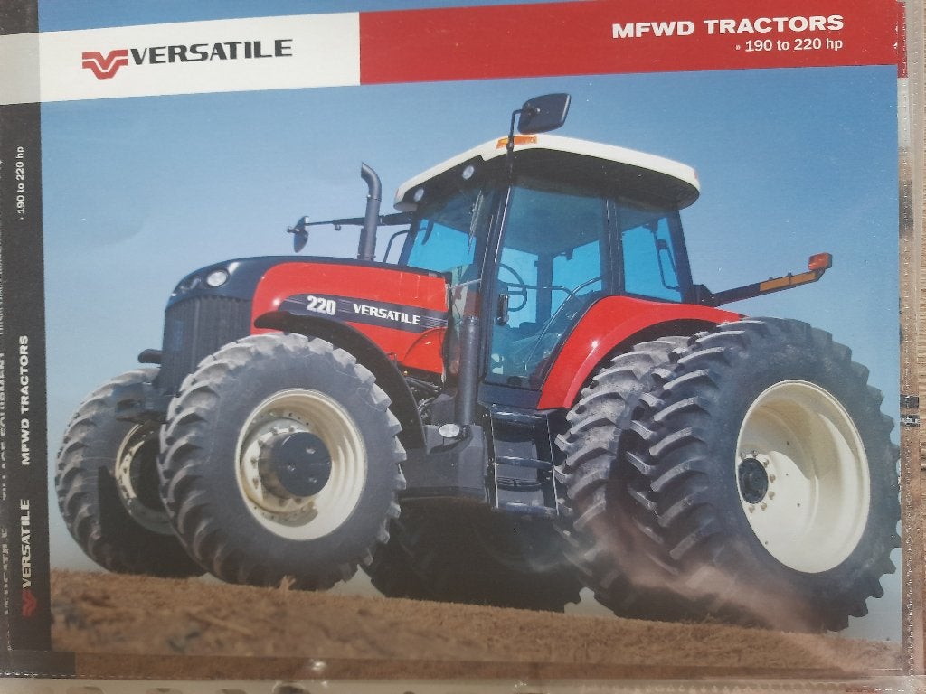 FOLDER TREKKER VERSATILE MFWD TRACTORS USA, Verzenden, Nieuw