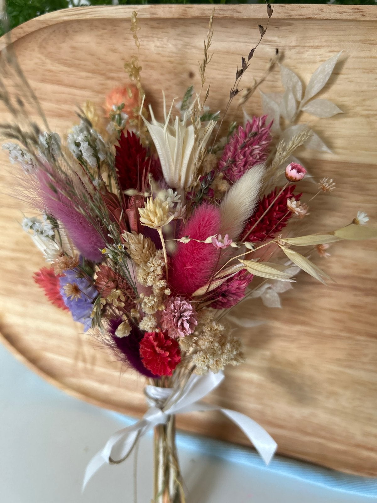 Vrolijk Droogbloemen Boeket - Kleurrijk en Duurzaam, Ophalen of Verzenden, Nieuw