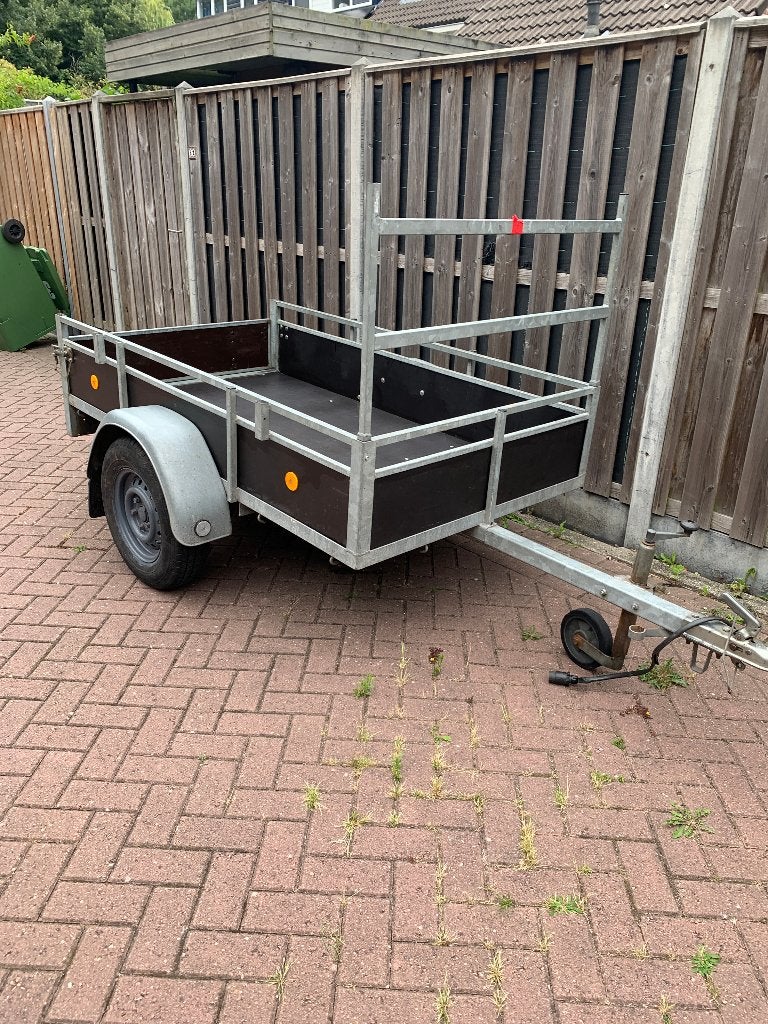 aanhanger / aanhangwagen te huur, Ophalen
