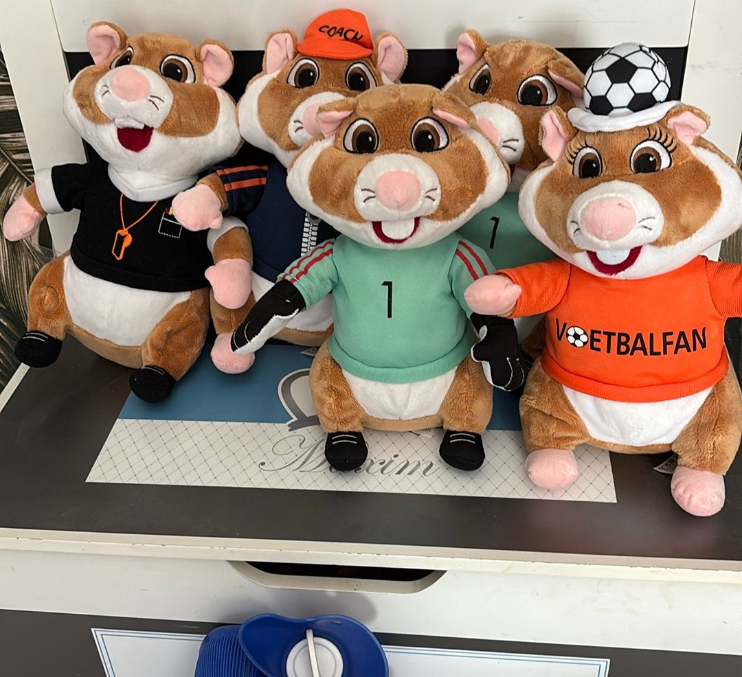 5x hamsteren hamsters, Ophalen of Verzenden
