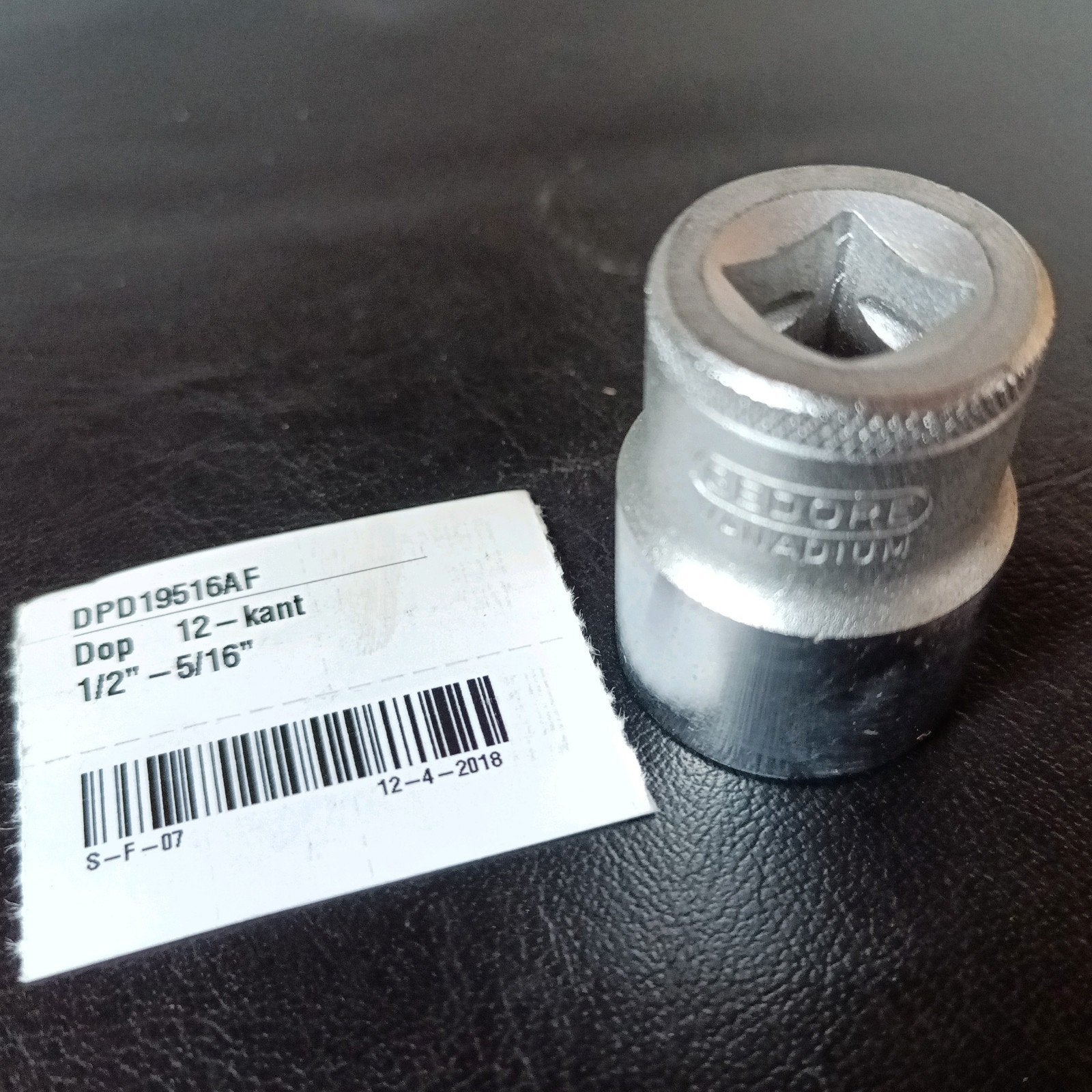 Gedore Vanadium Dop 1/2" - 5/16" 12-kant, Gebruikt, Info@gedore.com, Gedore Werkzeugfabrik GmbH & Co. KG, Remscheider Str. 149, 42899 Remscheid, Duitsland