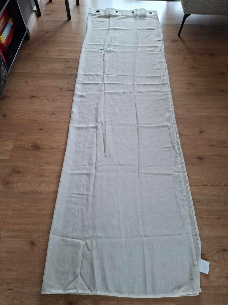 Te koop vitrage 4 stuks, Ophalen, 100 tot 150 cm, 200 cm of meer, Zo goed als nieuw