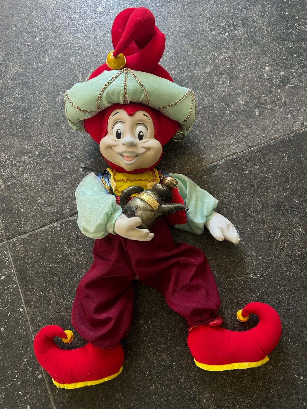 Grote vintage pardoes efteling pop, Ophalen of Verzenden, Gebruikt, Beeldje of Poppetje
