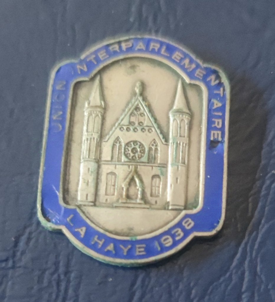 626 Plaatje waarschijnlijk speldje geweest 1938, Ophalen of Verzenden, Gebruikt, Overige typen, Christendom | Katholiek