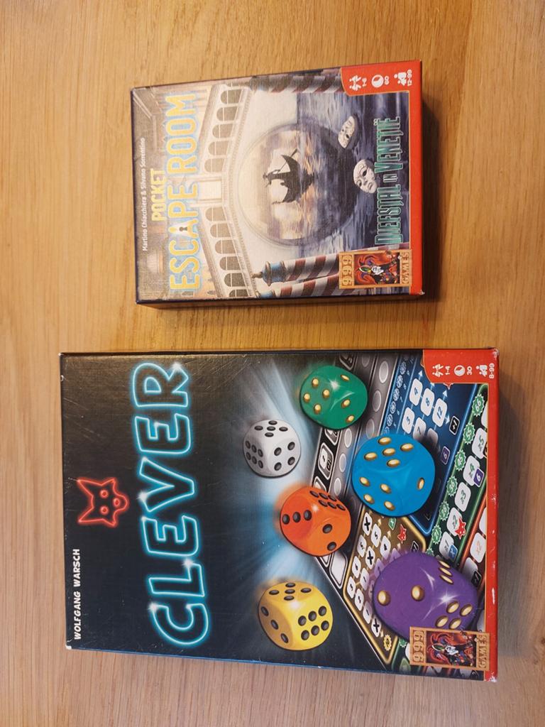 2 99 games pocket escaperoom en clever, Ophalen of Verzenden, Zo goed als nieuw