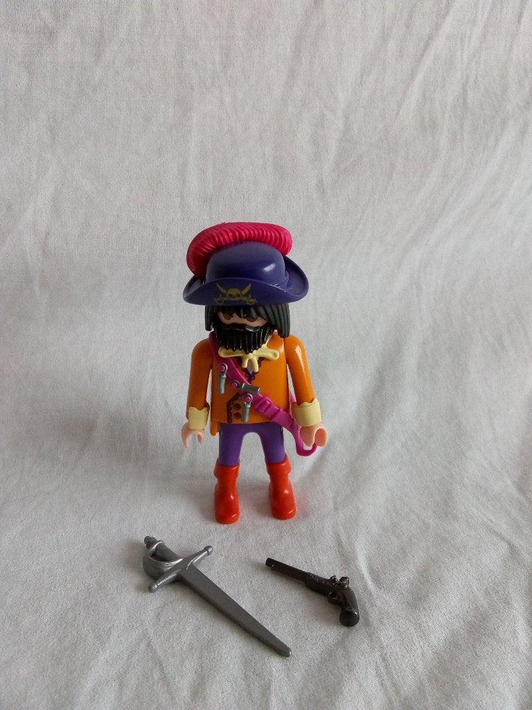 Playmobil set 3863 Piraat Kapitein, Kinderen en Baby's, Gebruikt, Complete set, Ophalen of Verzenden, Figuren