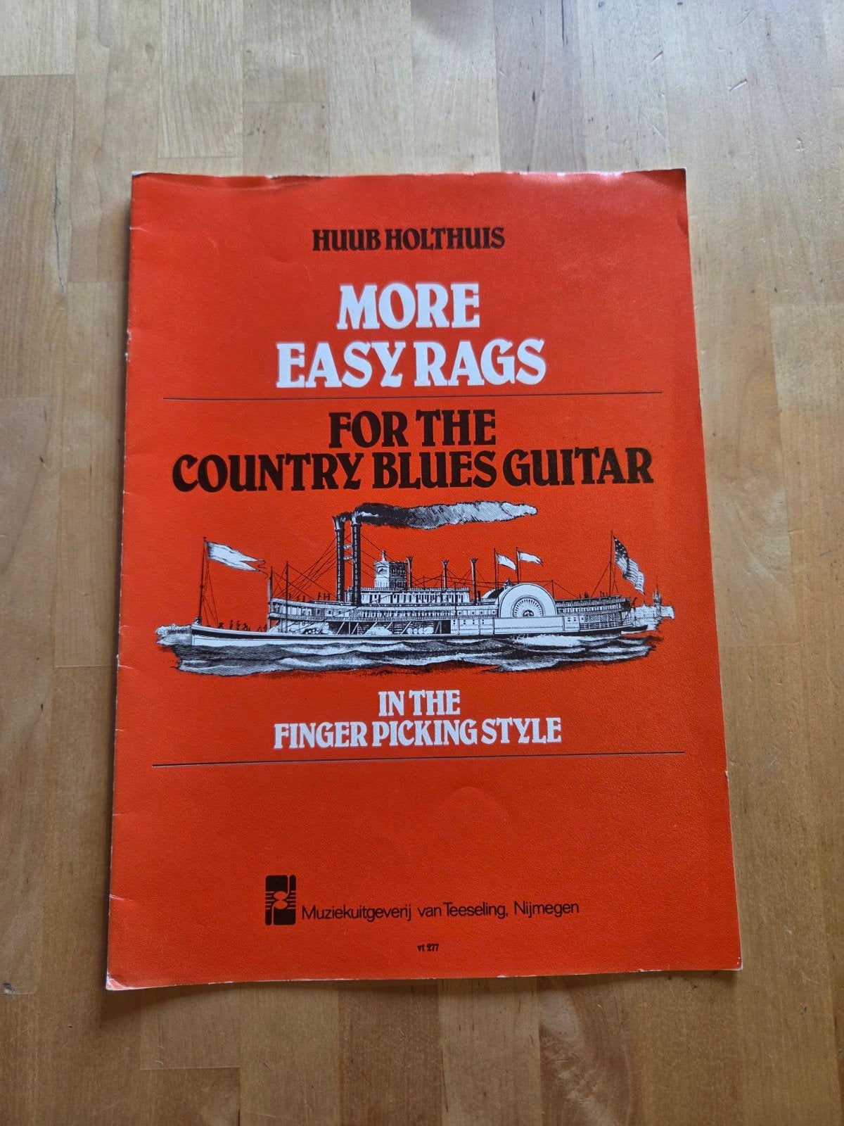 Huub Holthuis - More Easy Rags for the Country Blues Guitar, Gitaar, Verzenden, Les of Cursus, Nieuw