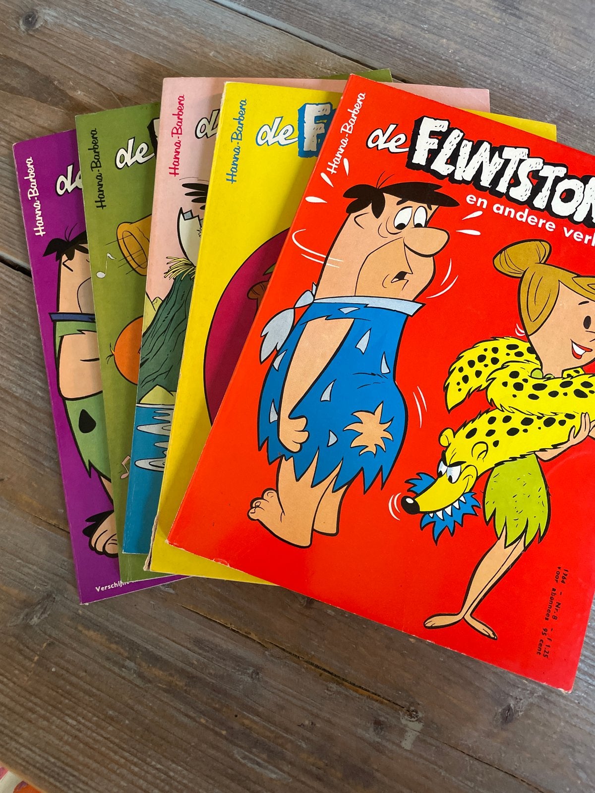 De Flintstones en- diverse nummers per stuk, Boeken, Meerdere stripboeken, Ophalen of Verzenden, Gelezen