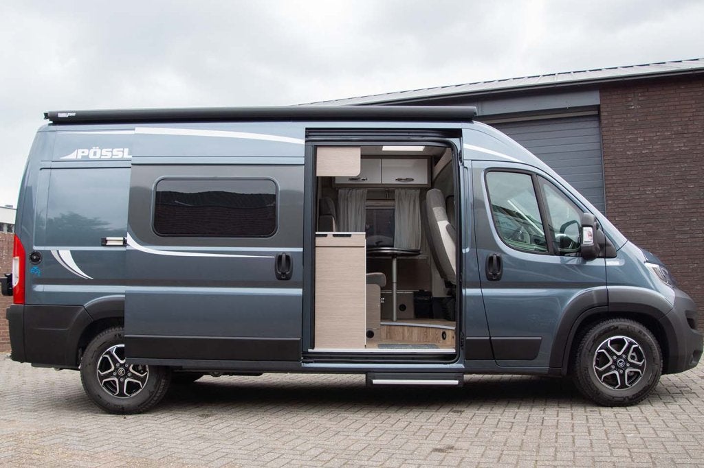 Pössl 2Win R S Elegance 165PK Heavy chassis Dieselkachel, Caravans en Kamperen, Buscamper of Camperbus, Pössl, Bedrijf, Tot en met 3