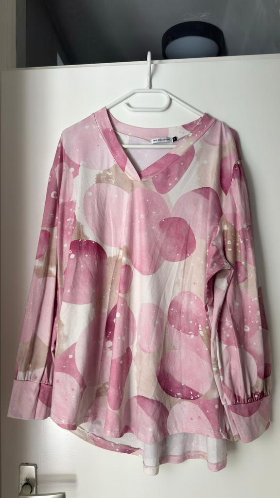 Maat 48, Ophalen of Verzenden, Zo goed als nieuw, Zwart, Blouse of Tuniek