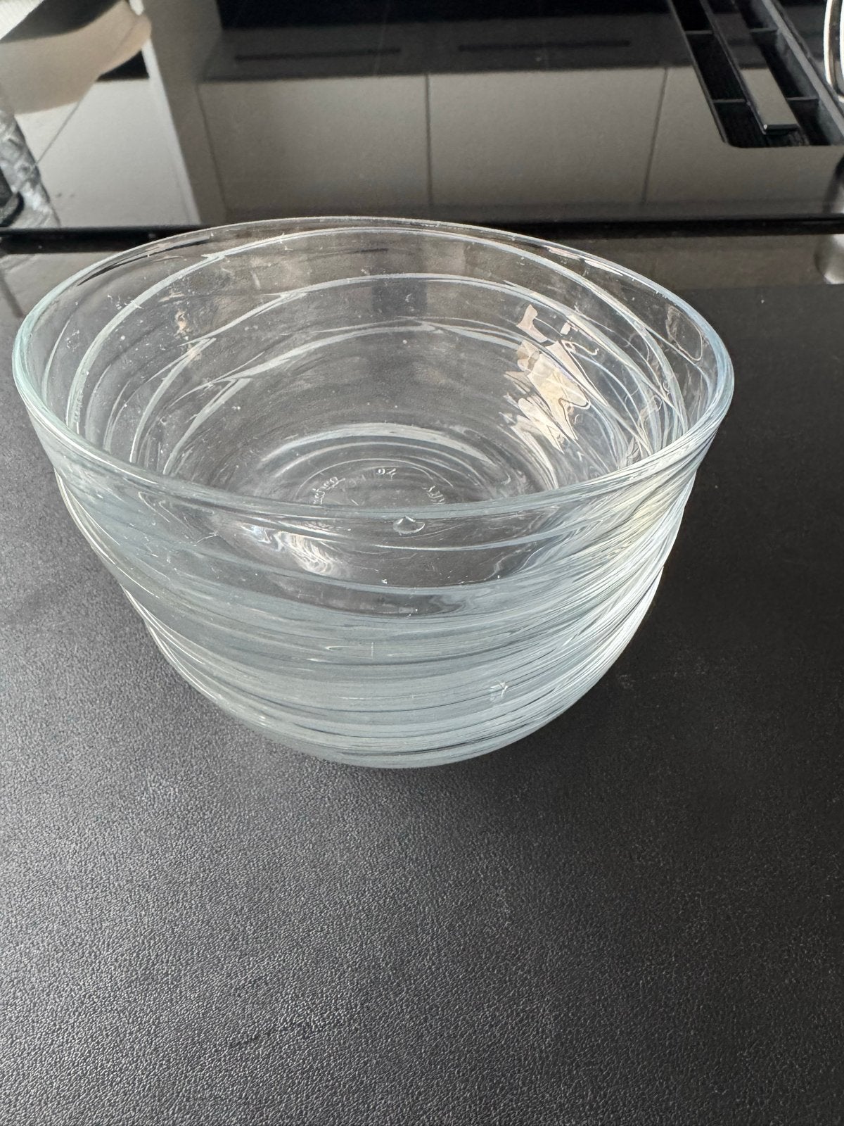 Set van 4 glazen schaaltjes, Ophalen
