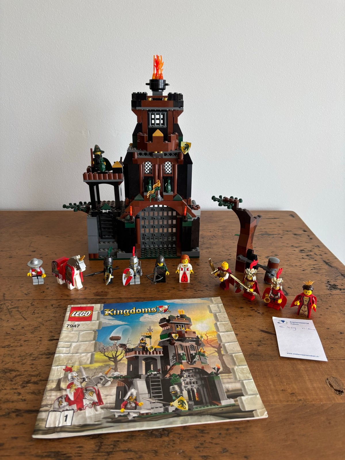 LEGO Kingdoms Redding uit gevangenistoren 7947 Complete set, Ophalen, Gebruikt, Lego, Compleet