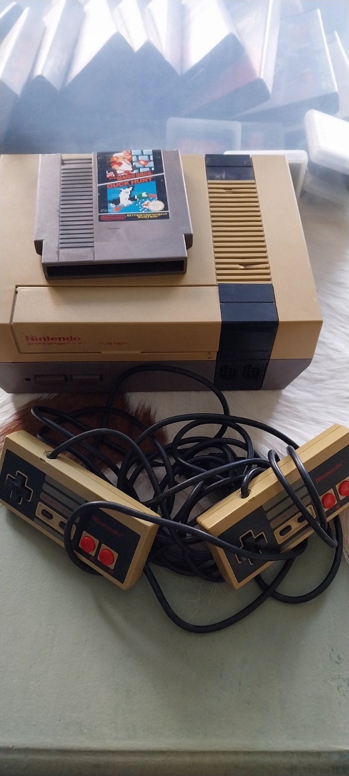 Nintendo NES Classic met Super Mario Bros. / Duck Hunt, Ophalen of Verzenden, Gebruikt, Met 2 controllers, Met zapper/pistool
