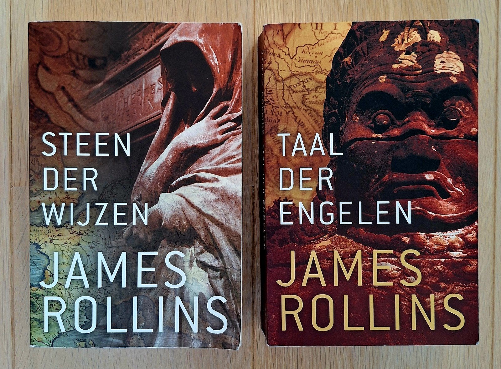 James Rollins - Steen der Wijzen / Taal der Engelen, Ophalen of Verzenden, Zo goed als nieuw