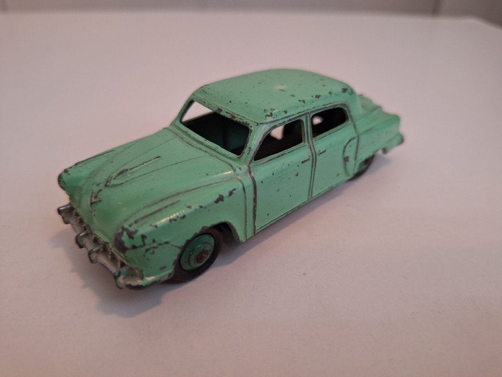 Dinky Toys Studebaker Landcruiser (groen, nr. 172), Ophalen of Verzenden, Gebruikt, Auto, Dinky Toys
