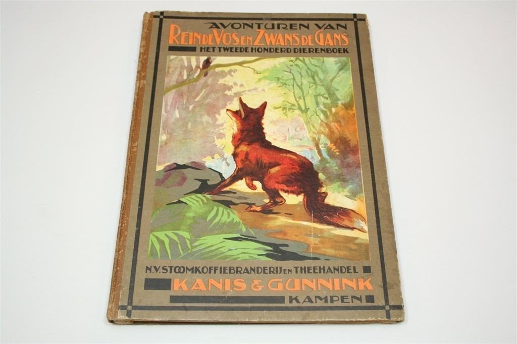 Rein de Vos en Zwans de Gans — Uniek K&G Plaatjesalbum 1930, Ophalen of Verzenden, Gelezen