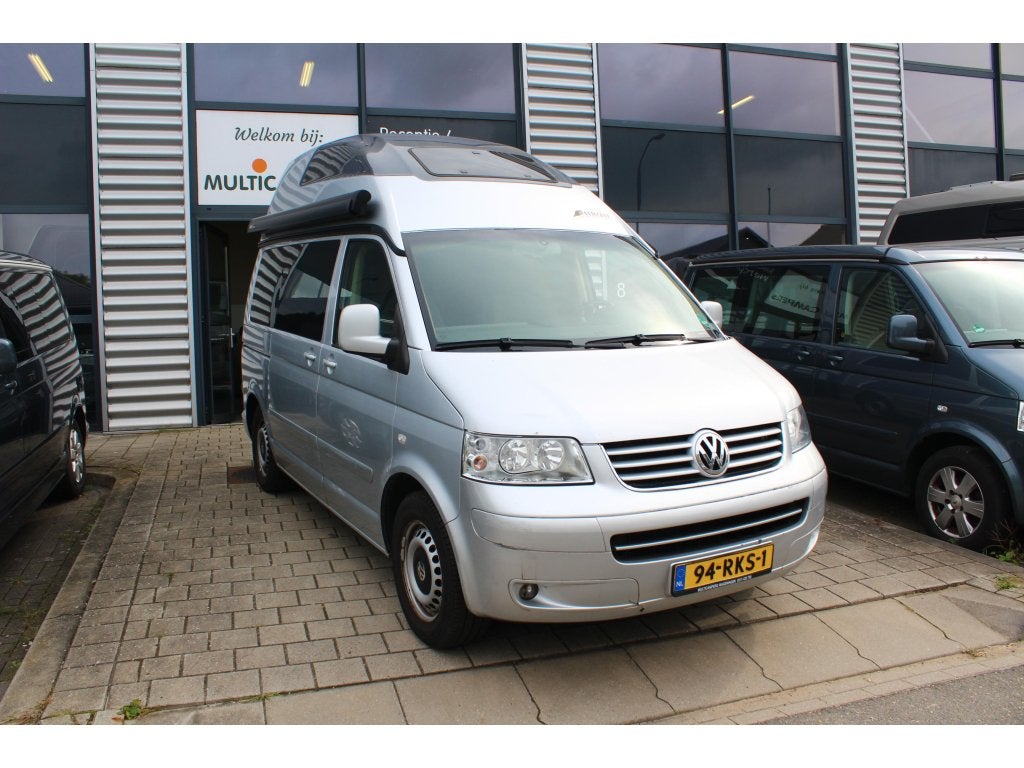 VW T5 California Polyroof Automaat, Automaat, Volkswagen, Bedrijf, Elektrische ramen