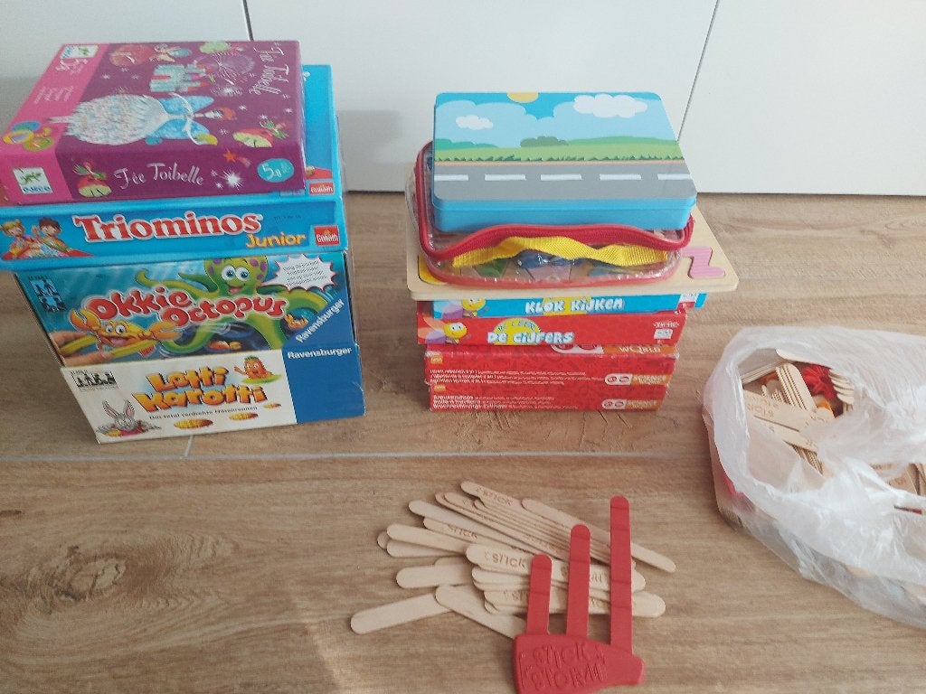 Ravensburger,OKKie Octopus,Rekenen,Letter u.a.Spellen, Ophalen, Zo goed als nieuw, Ravensburger, Een of twee spelers