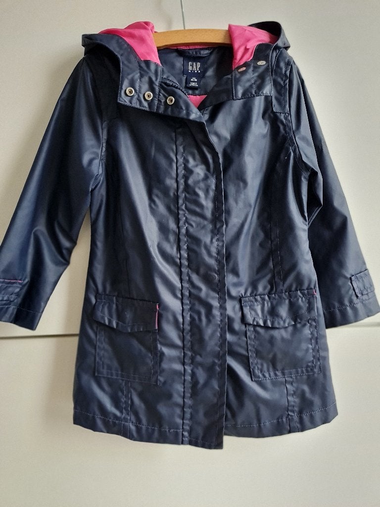 jas GAP kids XS (4-5) (104 / 110) blauw, Gebruikt, Ophalen of Verzenden, Jas, Gap Kids