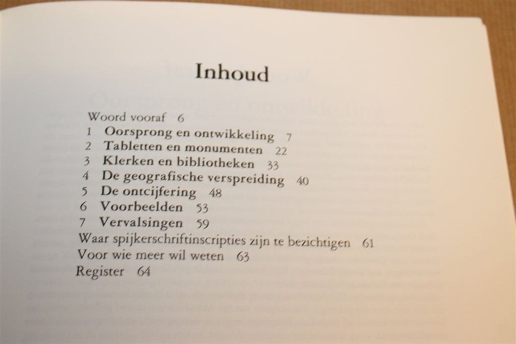 Spijkerschrift — Nabije Oosten, Fibula Reeks, Ophalen of Verzenden, Gelezen