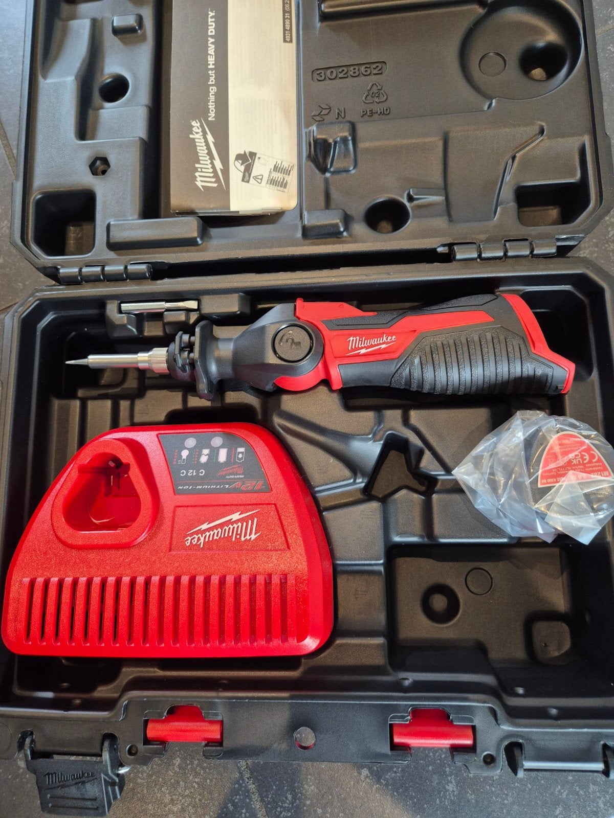 Milwaukee m12 soldeerbout incl accu+lader *Nieuw*, Verzenden, Nieuw