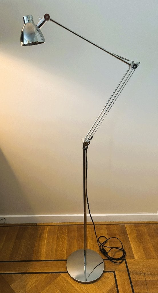 Staande lamp Antifoni Ikea, Ophalen, Gebruikt, GU10, Metaal