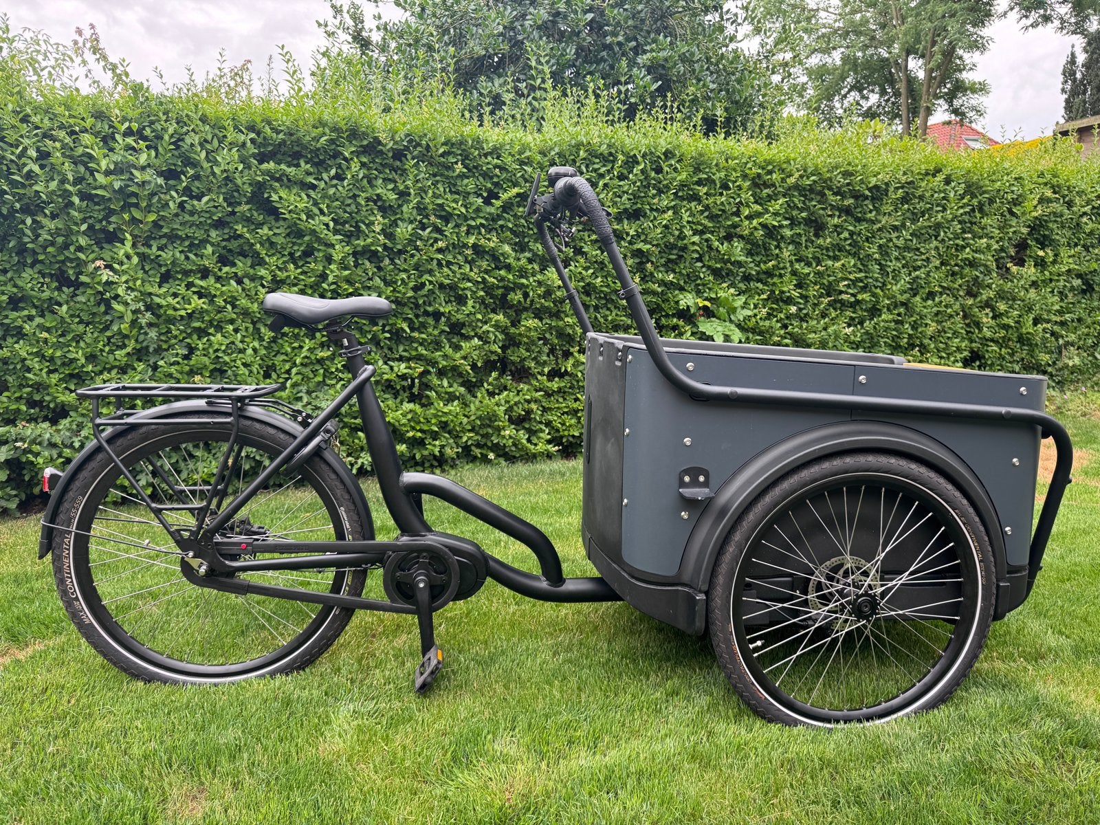 Royal 3W Premium elektrische bakfiets - Zo goed als nieuw!, 4 kinderen of meer, Elektrisch, Zo goed als nieuw, Schijfrem