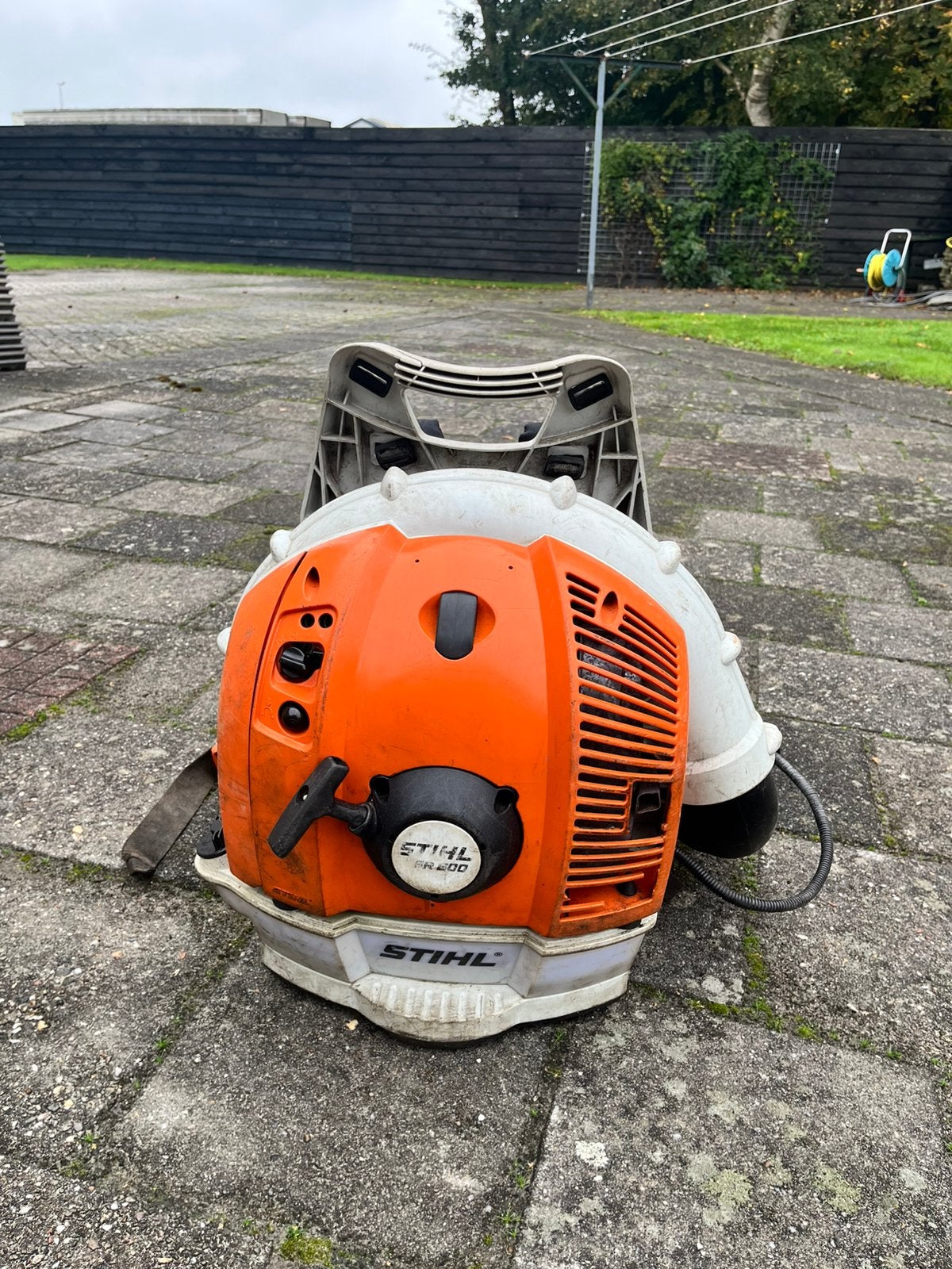 Stihl BR600 bladblazer bj 07.2017, Ophalen of Verzenden, Gebruikt, Benzine
