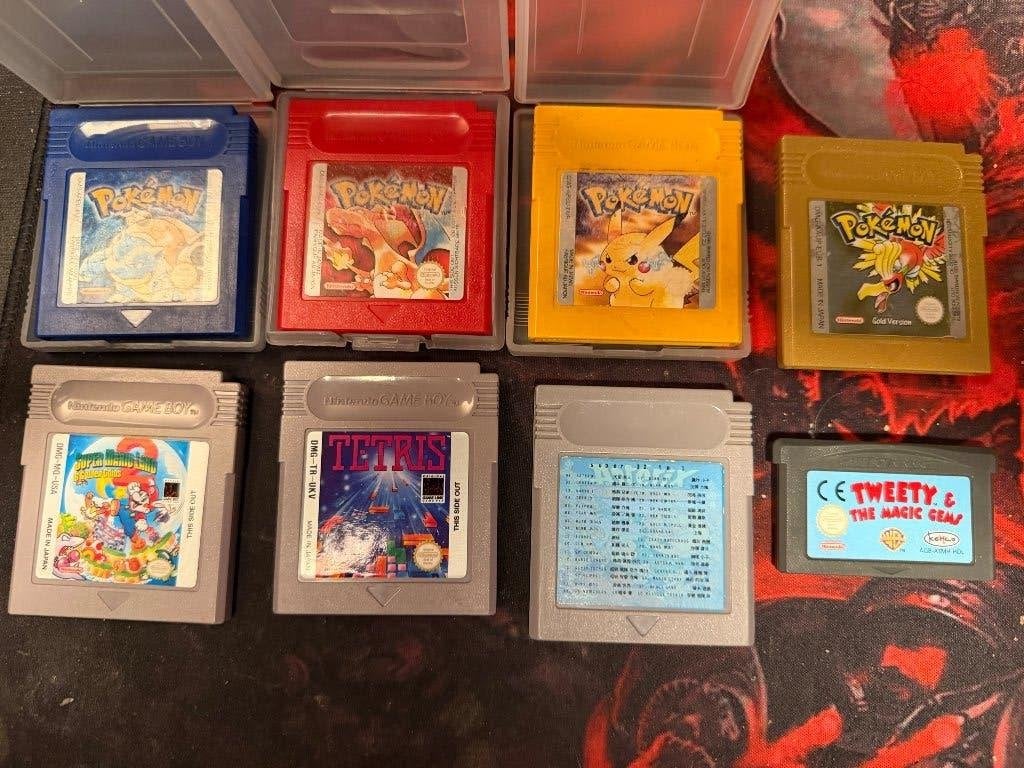 4 x Pokemon games en 4 losse games, Avontuur en Actie, Gebruikt, Verzenden, 1 speler