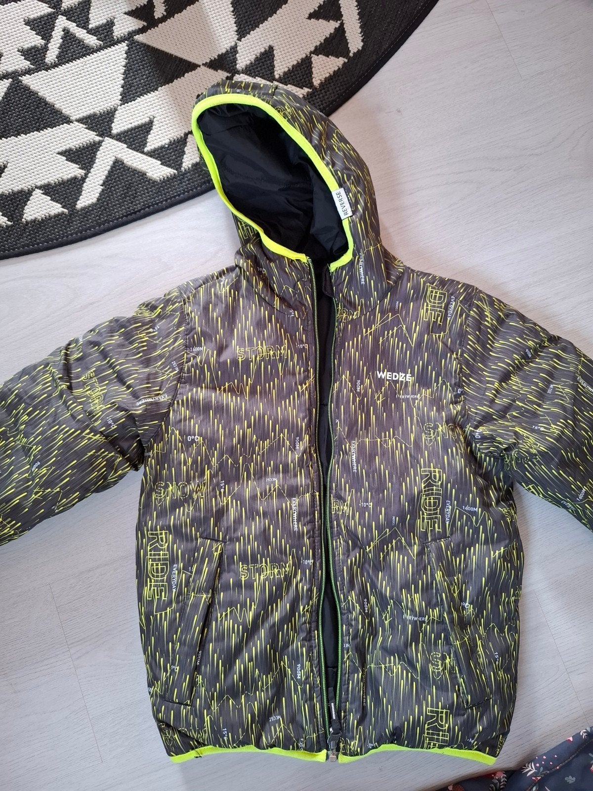 Wedze Kinder Ski Jas - Maat 115-124 cm (6 jaar), Kinderen en Baby's, Ophalen, Gebruikt, Jongen of Meisje, Jas