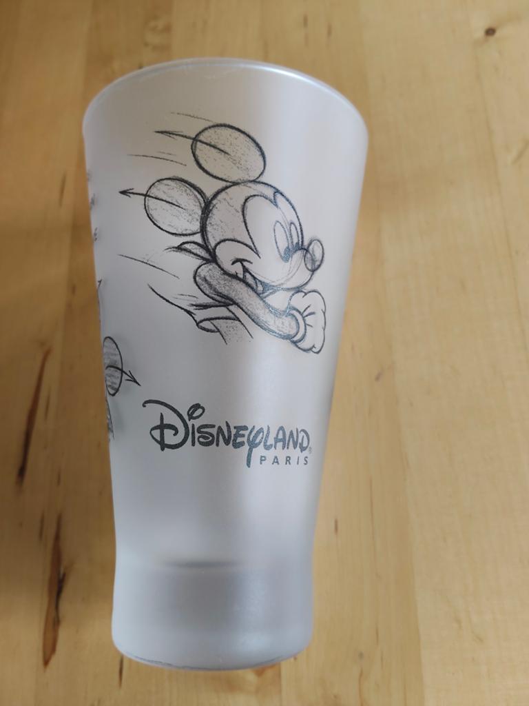Disney Mickey mouse glass, Verzamelen, Ophalen of Verzenden, Zo goed als nieuw, Overige typen