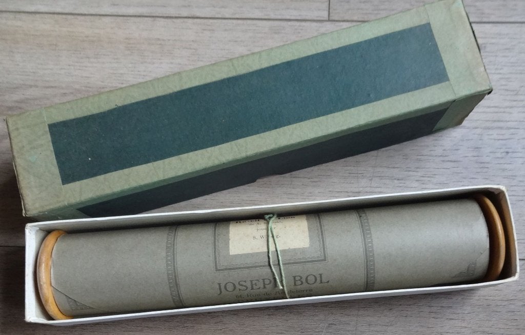 Zeer oude Pianola rol REVEIL DU LION A. Kontski (20), Ophalen of Verzenden, Gebruikt, Overige kleuren, Overige typen