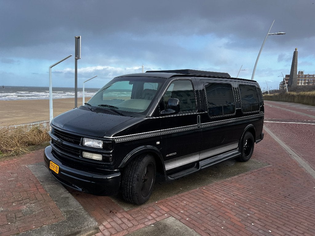 Chevrolet Chevy Van Gulfstream camperkenteken, Automaat, Achterwielaandrijving, 8 cilinders, 254 pk