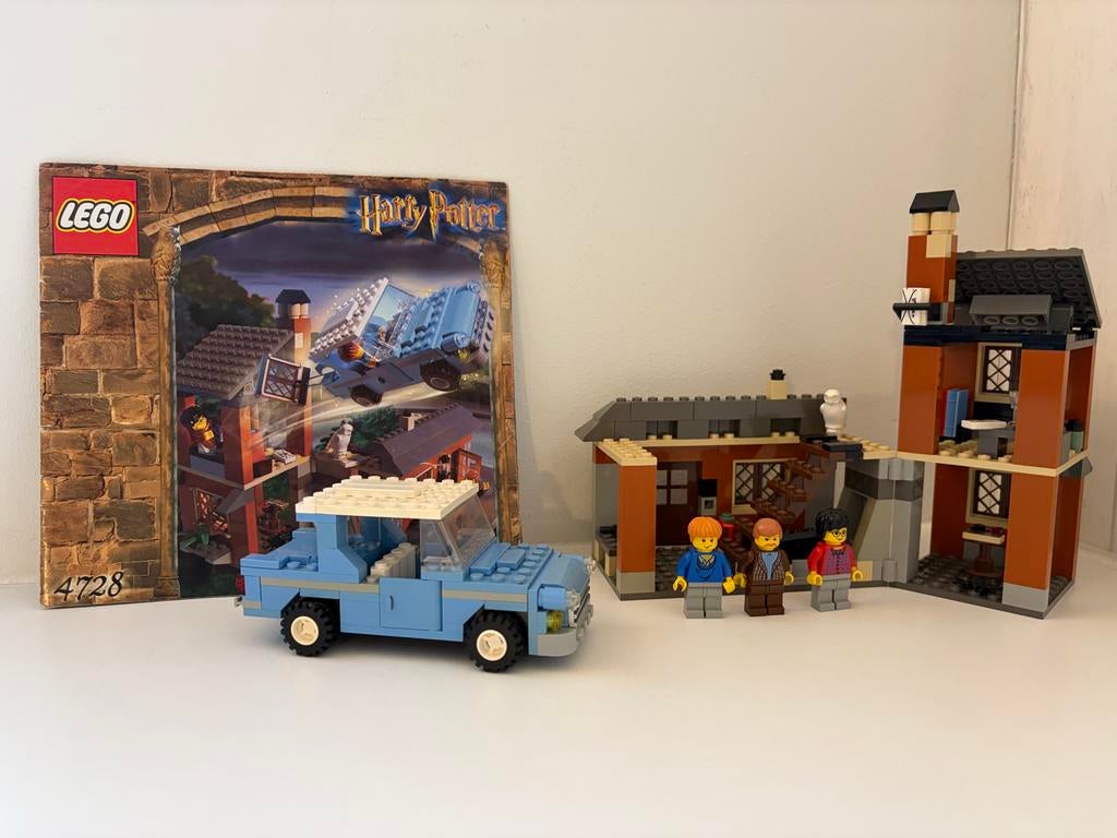Lego Harry Potter 4728: Ontsnapping uit Privet Drive, Lego, Harry Potter, Ophalen of Verzenden, Zo goed als nieuw