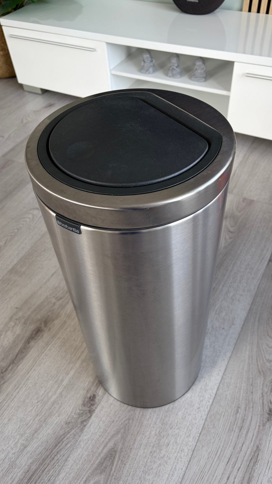 Brabantia prullenbak, Ophalen, 50 tot 75 cm, 40 liter of meer, Zo goed als nieuw