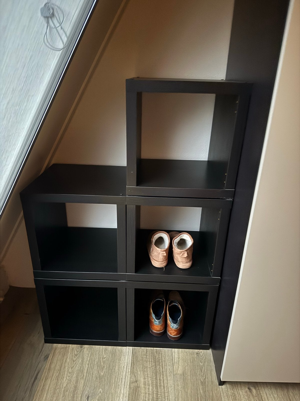 5x IKEA KALLAX Open Kast Zwartbruin 42x41 cm, Huis en Inrichting, Ophalen, Zo goed als nieuw