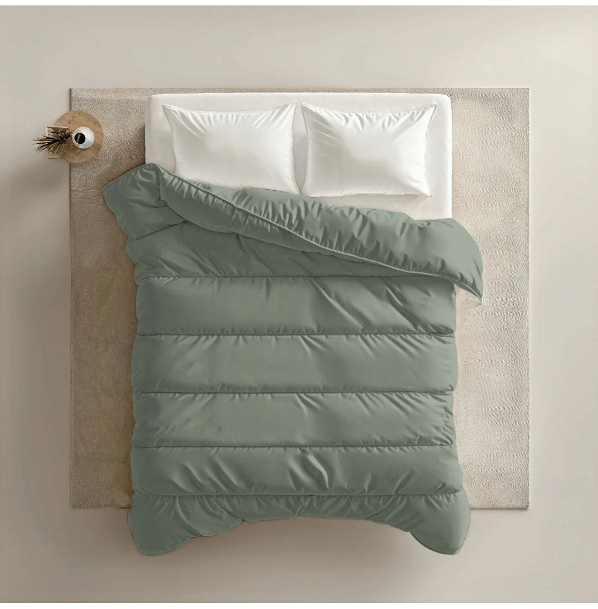 Zelesta Royalbed Dekbed - Pastel Green - 240x200cm, Ophalen of Verzenden, Deken of Dekbed, Groen, Nieuw