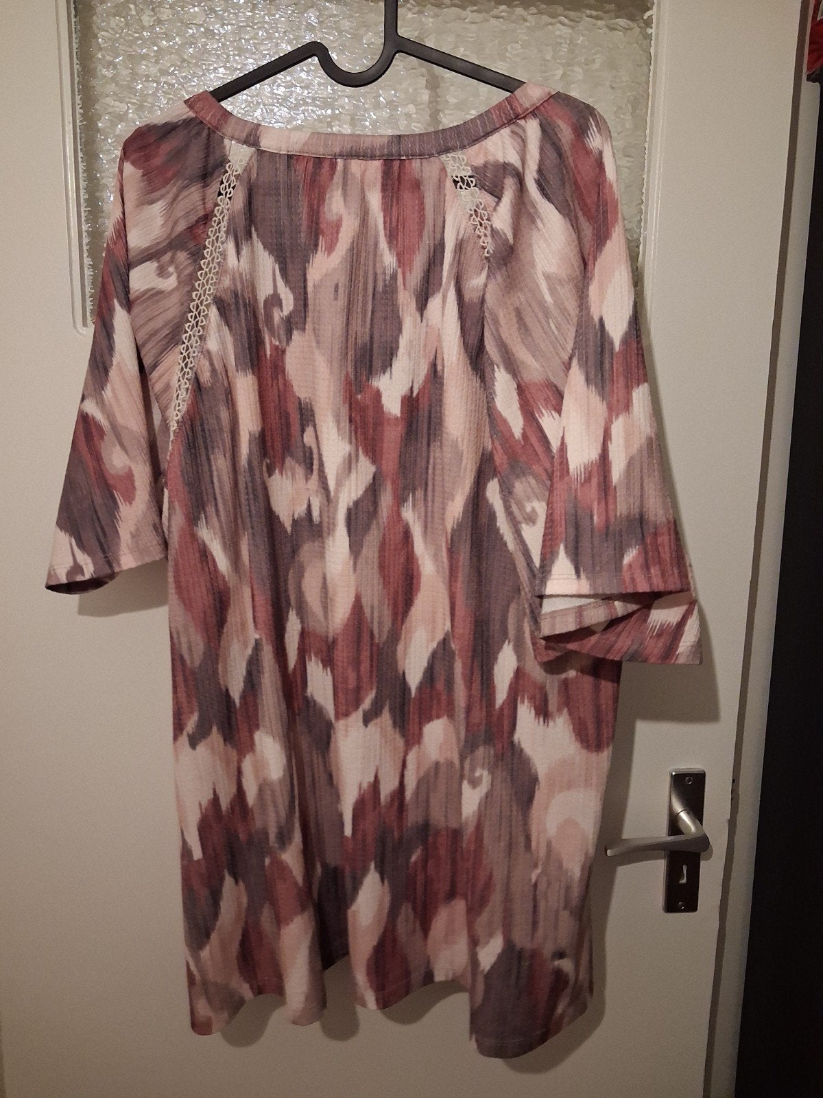 MS Mode Tuniek Maat XL - Valt Ruim, Kleding | Dames, Meerkleurig, Maat 46/48 (XL) of groter, Ophalen of Verzenden, Korte mouw