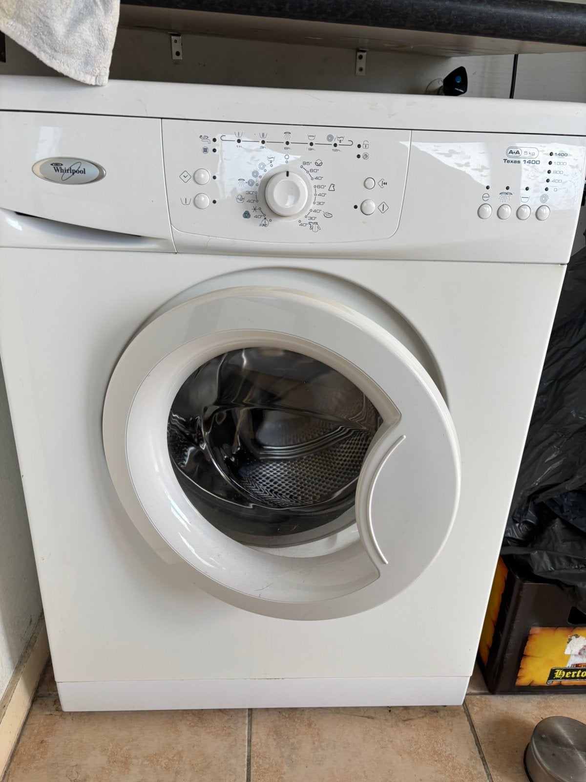 Wpool wasmachine, Ophalen, 1200 tot 1600 toeren, Gebruikt, 4 tot 6 kg