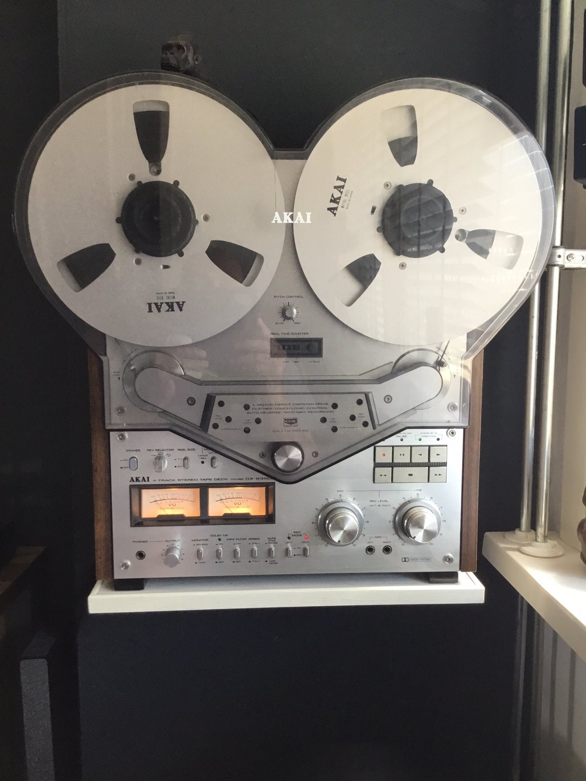 akai gx-635DB, Audio, Tv en Foto, Bandrecorders, Ophalen, Bandrecorder, Met banden