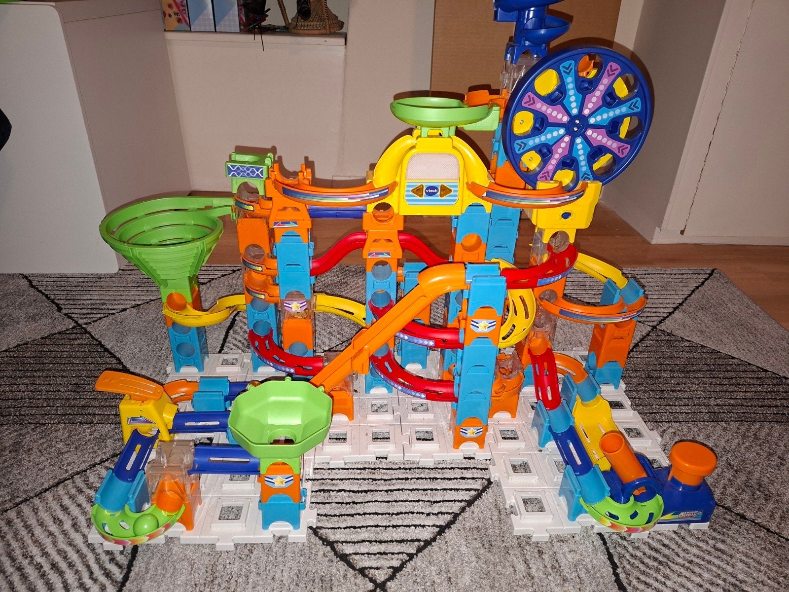 VTech KidiRace Marble Rush Ultimate Set knikkerbaan, Ophalen of Verzenden, Zo goed als nieuw, Jongen of Meisje