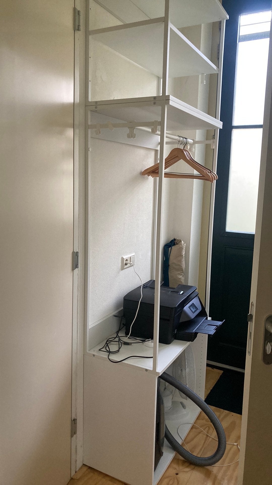 Ikea platsa systeem stellingkast/kapstok, Ophalen, Zo goed als nieuw